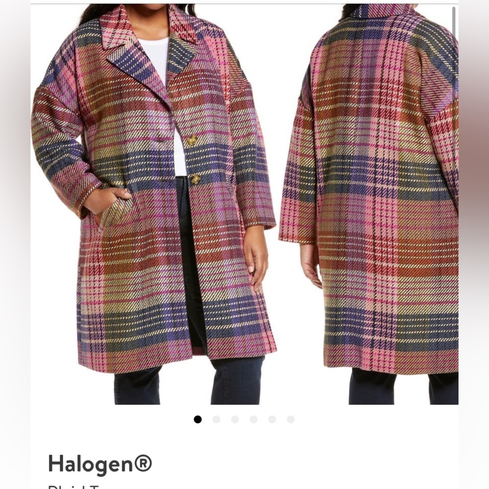 Fall coat, Halogen size 1x